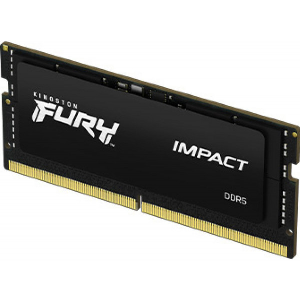 Фото - Пам'ять DDR Kingston SODIMM Fury Impact 16GB/6400MT/s DDR5 (KF564S38IB-16)