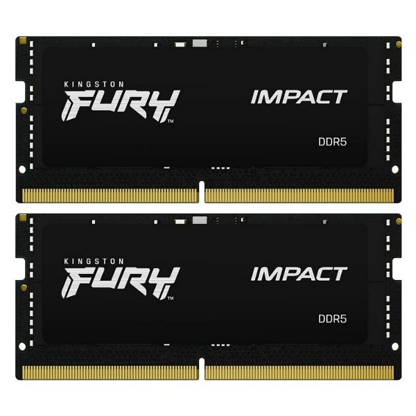 Фото - Память DDR Kingston SO-DIMM DDR5 2x16GB/6000 Fury Impact (KF560S38IBK2-32)