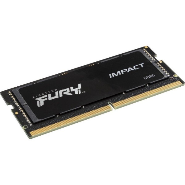 Фото - Пам'ять DDR Kingston SO-DIMM DDR5 8GB/4800 Fury Impact (KF548S38IB-8)