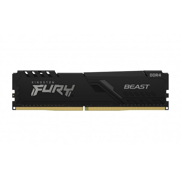 Фото - Пам'ять DDR Kingston 16GB DDR4 3200 Fury Beast Black (KF432C16BB1/16)