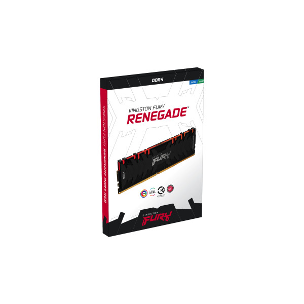 Фото - Память DDR Kingston 2x8GB DDR4 4266 Fury Renegade RGB (KF442C19RBAK2/16)