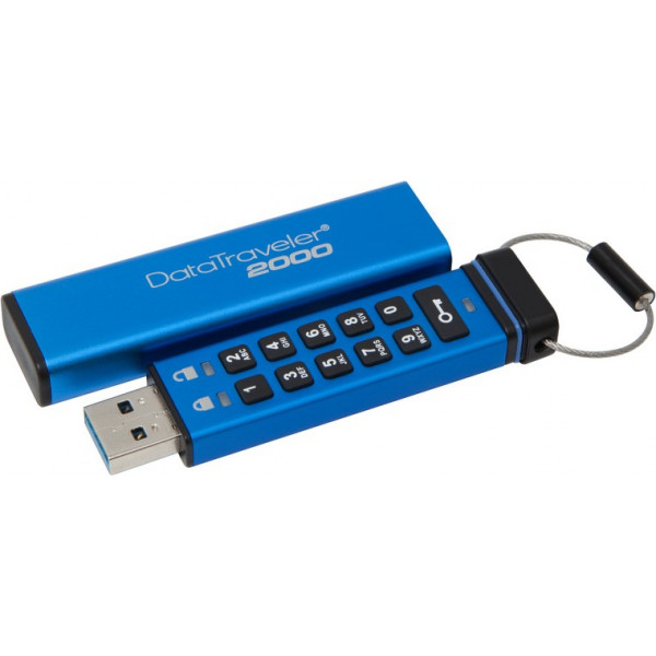 Фото - Флеш USB Kingston 32GB USB 3.0 DT 2000 Metal Security (DT2000/32GB)