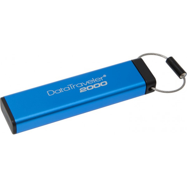 Фото - Флеш USB Kingston 32GB USB 3.0 DT 2000 Metal Security (DT2000/32GB)