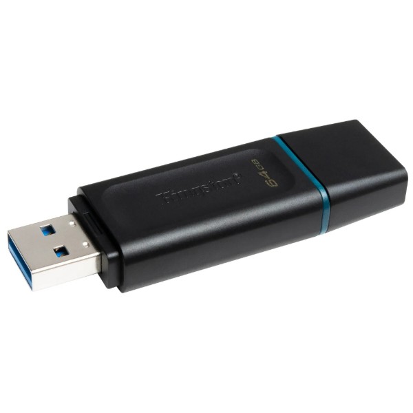 Фото - Флеш USB Kingston DataTraveler Exodia 64GB USB 3.2 Black-Teal (DTX/64GB)