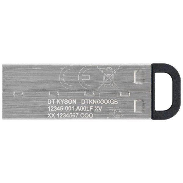 Фото - Флеш USB Kingston DataTraveler Kyson 128GB USB 3.2 Silver-Black (DTKN/128GB)