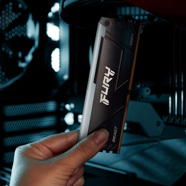 Фото - Память DDR Kingston 32GB 3200MT/s DDR4 CL16 DIMM (Kit of 2) 1Gx8 FURY (KF432C16BB12AK2/32WP)
