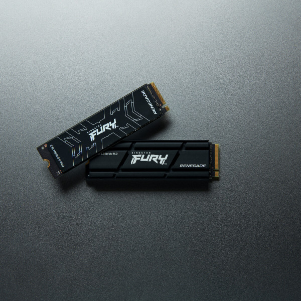Фото - SSD-накопичувач внутрішній Kingston M.2 500GB PCIe 4.0 Fury Renegade+радіатор (SFYRSK/500G)