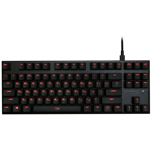 Фото - Клавіатура дротова HyperX Alloy FPS Pro Cherry MX Red (HX-KB4RD1-RU/R1)