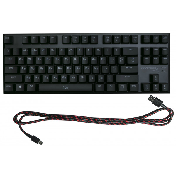 Фото - Клавіатура дротова HyperX Alloy FPS Pro Cherry MX Red (HX-KB4RD1-RU/R1)
