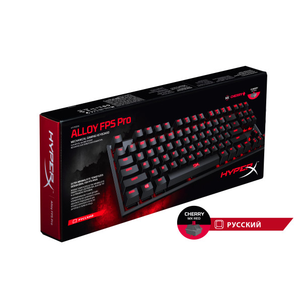 Фото - Клавіатура дротова HyperX Alloy FPS Pro Cherry MX Red (HX-KB4RD1-RU/R1)