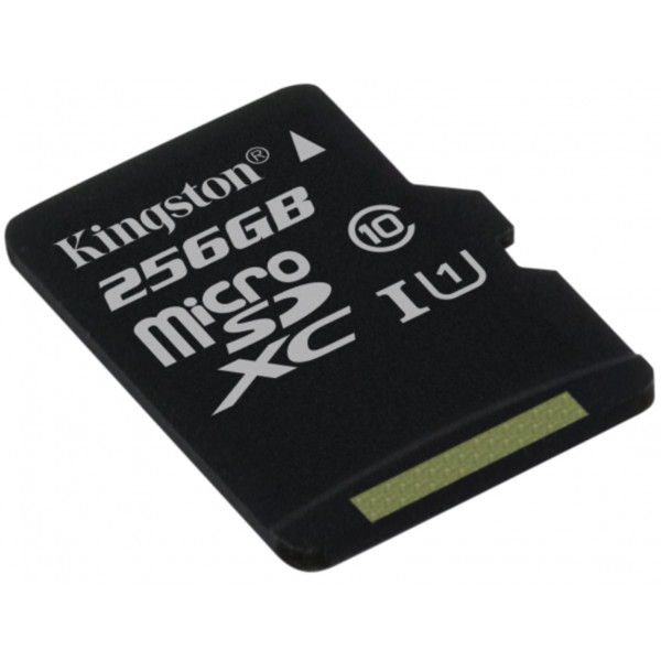 Фото - Карта памяти Kingston microSDXC 256GB C10 UHS-I (SDCS/256GBSP)