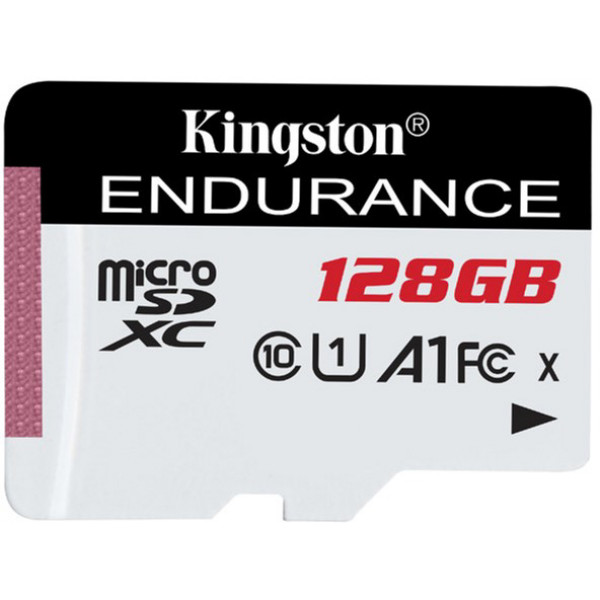 Фото - Карта памяти Kingston microSDXC 128GB C10 UHS-I High Endurance (SDCE/128GB)