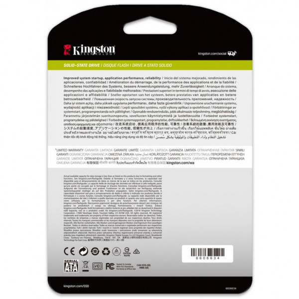 Фото - SSD-накопитель внутренний Kingston SSD 2.5" DC500M 3840GB SATA 3D TLC (SEDC500M/3840G)