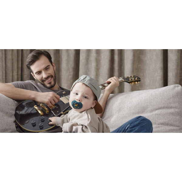 Фото - Динамічна пустушка Lovi 18+ м-ців 2 шт. Jungle Vibes Boy (22/904boy)