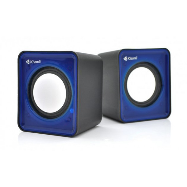 Фото - Компьютерная акустика обычная 2.0 Kisonli V310Bl/23391 Blue
