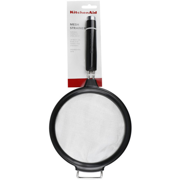 Фото - Сито KitchenAid Classic 18 см чорний (KCG161OHOBE)