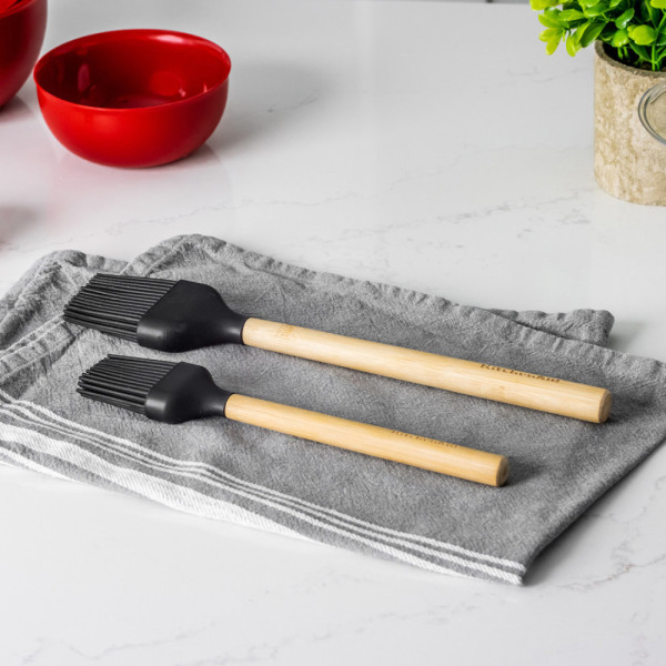 Фото - Пензлик кулiнарний KitchenAid Classic 29 см чорний (KQG642OHOBE)