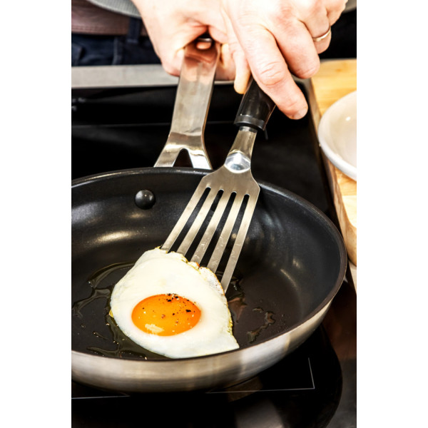 Фото - Лопатка кухонна KitchenAid Classic 31.8 см чорний (KCG024OHOBE)