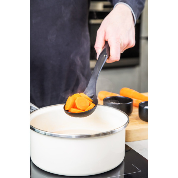 Фото - Лопатка кухонна KitchenAid Classic 34 см чорний (KCG004OHOBE)