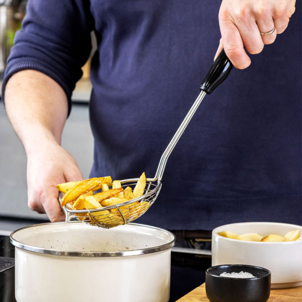 Фото - Шумовка KitchenAid Classic 37.3 см чорний (KCG010OHOBE)