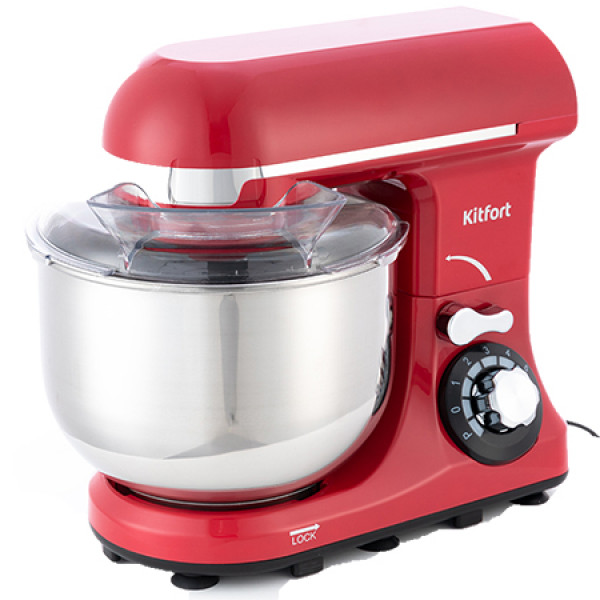 Фото - Планетарный миксер Kitfort КТ-1337-1 Red Фото - Планетарный миксер Kitfort КТ-1337-1 Red