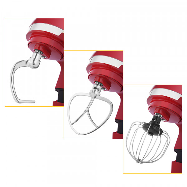 Фото - Планетарный миксер Kitfort КТ-1337-1 Red