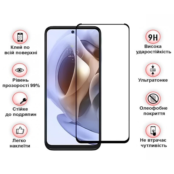 Фото - Защитное стекло для смартфона BeCover for Motorola Moto G15 Black (713414)