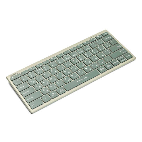 Фото - Клавіатура бездротова A4tech Fstyler FBX51C Matcha Green