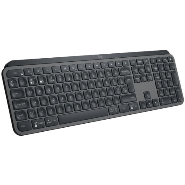 Фото - Клавиатура беспроводная Logitech MX Keys Advanced for Business Wireless Illuminated UA Graphite (920-010251)