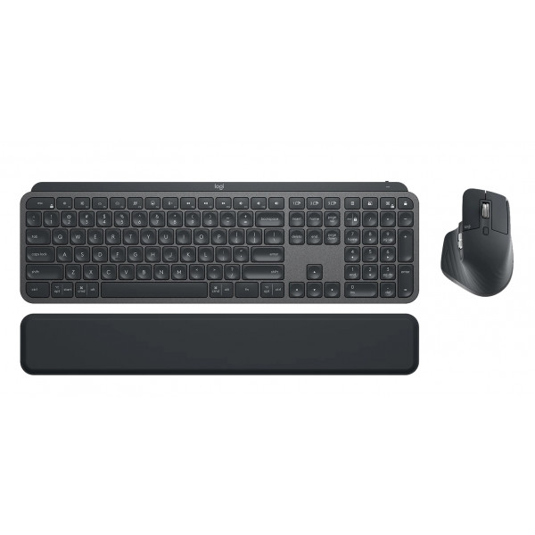 Фото - Клавіатура + миша бездротова Logitech MX Keys for Business UA Graphite Gen 2 (920-010933)