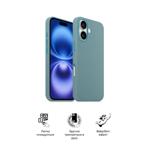Фото - Чехол для смартфона Armorstandart ICON2 MagSafe for Apple iPhone 16 Plus Blue Fog (ARM80189)