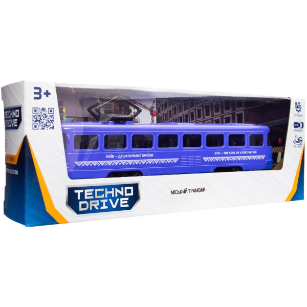 Фото - Наземная спецтехника TechnoDrive ГОРОДСКОЙ ТРАМВАЙ КИЕВ (KM250425)