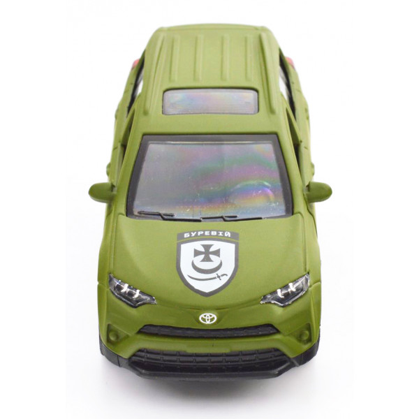 Фото - Наземная военная техника TechnoDrive Шевроны Героев TOYOTA RAV4 БУРЯ (KM6198)