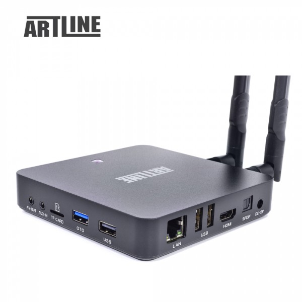 Фото - Стационарный медиаплеер Artline TvBox KM6 Amlogic S922X 4/64GB Android 9