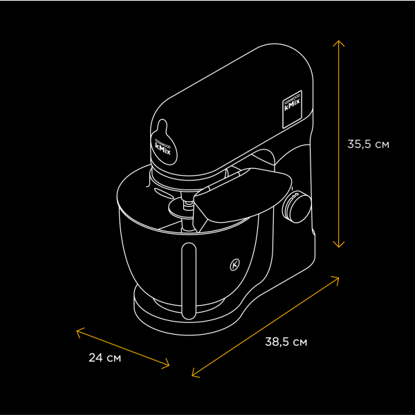 Фото - Кухонна машина Kenwood KMX750WH