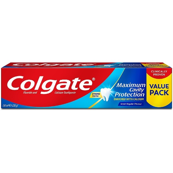 Фото - Зубна паста Colgate Максимальний захист від карієсу 150 мл (6920354826177)