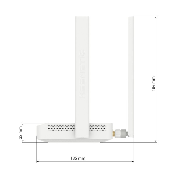 Фото - Маршрутизатор інтернет WiFi4+4G Keenetic Runner 4G (KN-2211)