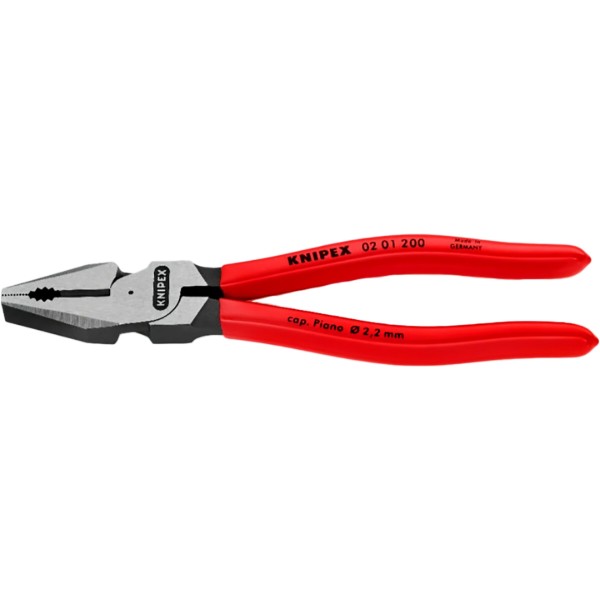Фото - Плоскогубцы KNIPEX комбинированные фосфатированные (02 01 200) Фото - Плоскогубцы KNIPEX комбинированные фосфатированные (02 01 200)