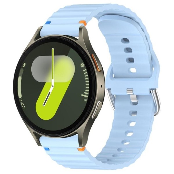 Фото - Ремінець для смарт-годинника BeCover Ribbed Straight (20mm) for Samsung Galaxy Watch 7 (40/44mm) / 7 FE / 6 / 6 Classic / 5 / 5 Pro / 4 / 4 Classic / Watch 3 (41mm) (714847)
