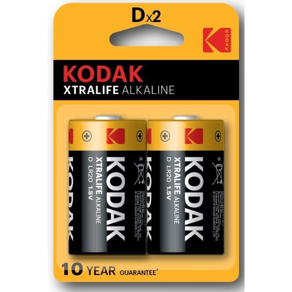 Фото - Аккумулятор Kodak XtraLife LR20 1x2 шт. (30952058)
