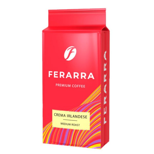 Фото - Кава мелена Ferarra Caffe Crema Irlandese 250 г (4820097818472)