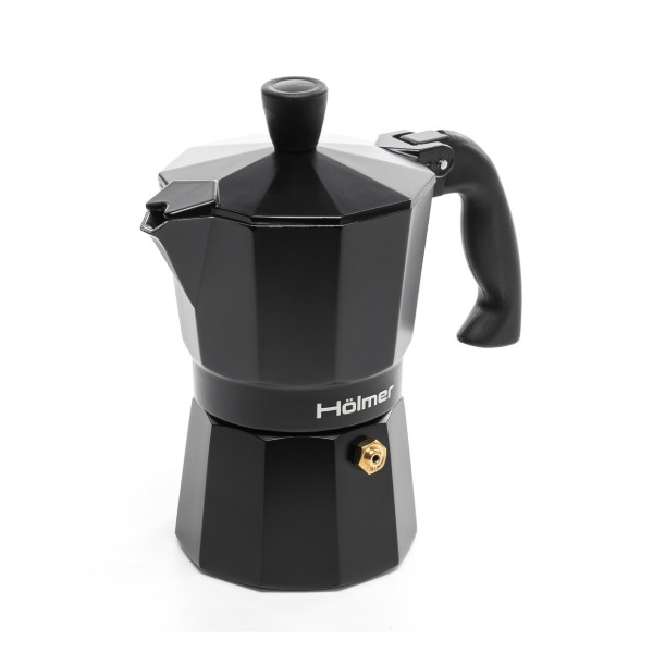 Фото - Кофеварка гейзерная Holmer CF-0100-B Black Moon