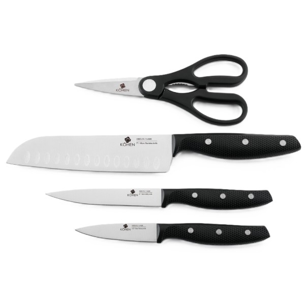 Фото - Набір ножів Kohen 4 пр. Smart Grip (KN92044)