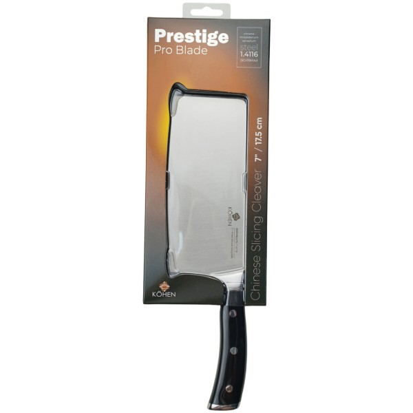 Фото - Нож повара Kohen 17,5 см Prestige Pro Blade (KN92033)