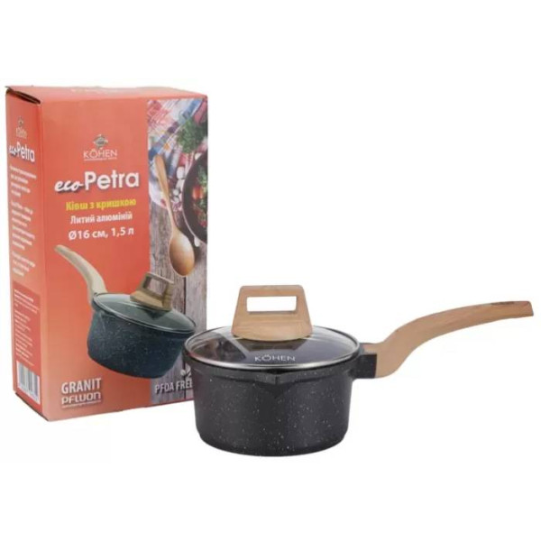 Фото - Ковш Kohen Eco Petra 1,5 л, 16 см (KN91631)