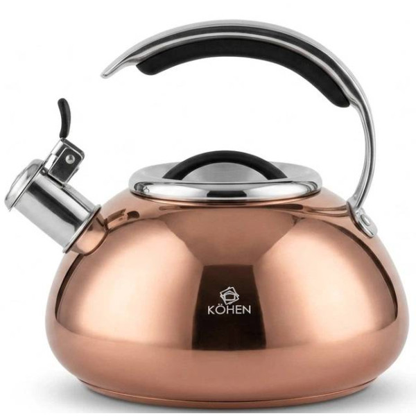 Фото - Чайник металлический Kohen Golden Flame 3 л (KN93005)