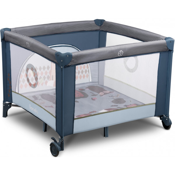 Фото - Манеж классический Lionelo Sofie Blue Navy