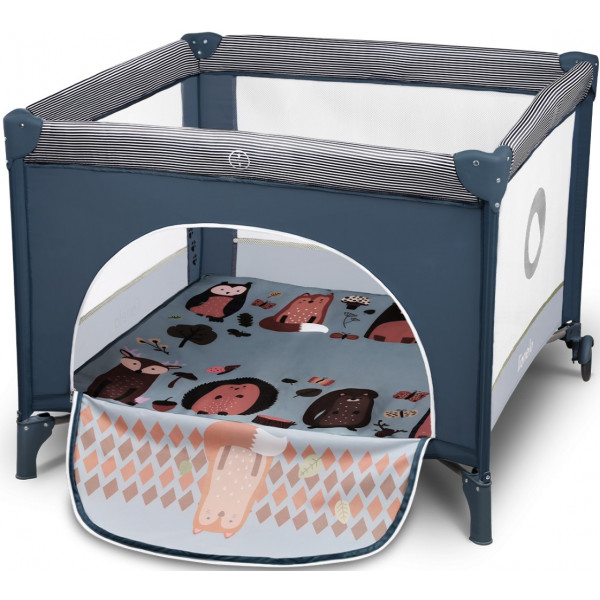 Фото - Манеж классический Lionelo Sofie Blue Navy