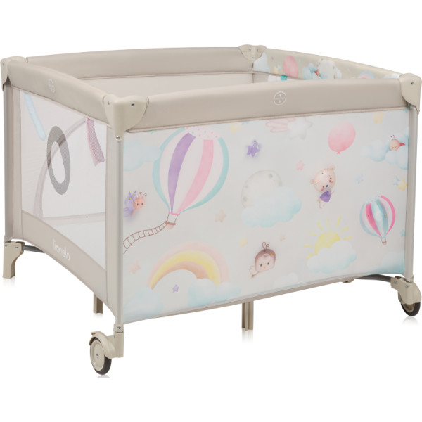 Фото - Манеж класичний Lionelo Mille Plus Grey Beige