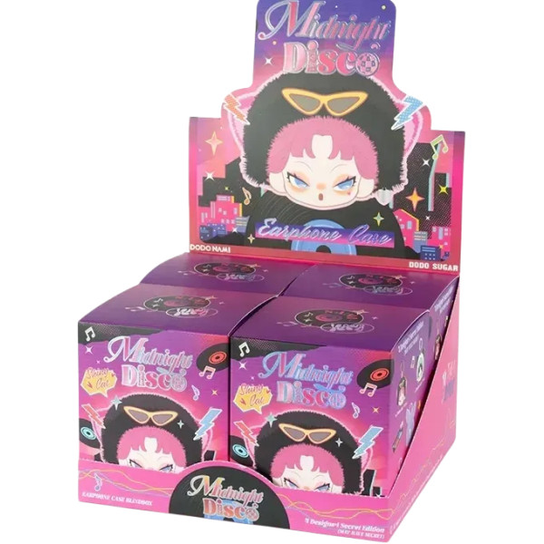 Фото - Колекційна фігурка 10/10 Toys кейс для навушників DODO NAMI серія Midnight Disco в асортименті (DD-PC00022)